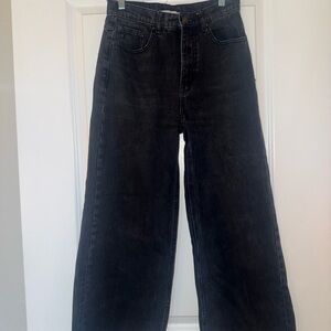 Urban Outfitters Black/Dark Gray Relaxed Jeans